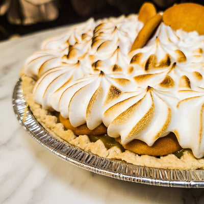 9" Dada's Banana Cream Pie | Delicious Cream Pie | Las Vegas Thanksgiving Pies | Delivery Cakes & Dessert Bars Rolling In Dough Bakery 