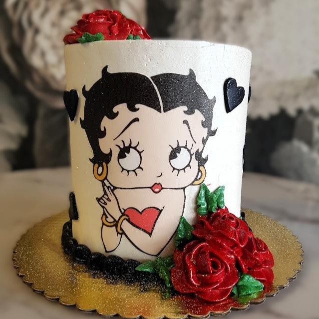 Betty Bop Girl Fashion Cake