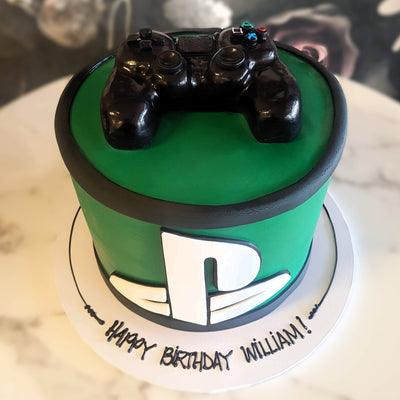 Playstation, Gamer's cake, Game controller, Ps4, Ps5, Gaming cake, Video Game, Mens cake, Mens birthday, Cake delivery vegas