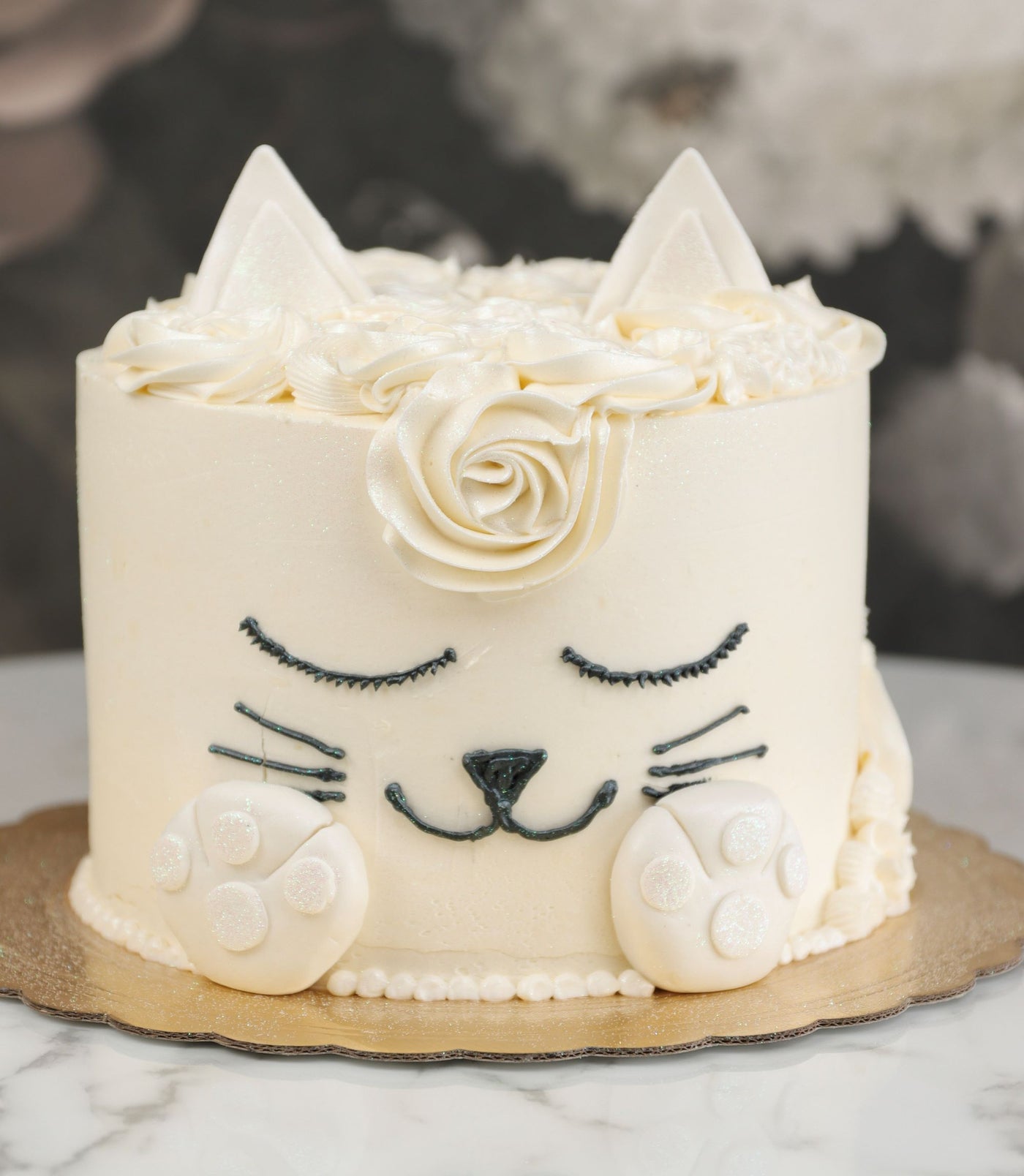 Amazon.com: Halloween Happy Birthday Cat Cake Topper, Cat Birthday/Pet/Cat  Lover Birthday Party Decoration Supplies, Black Glitter : Grocery & Gourmet  Food