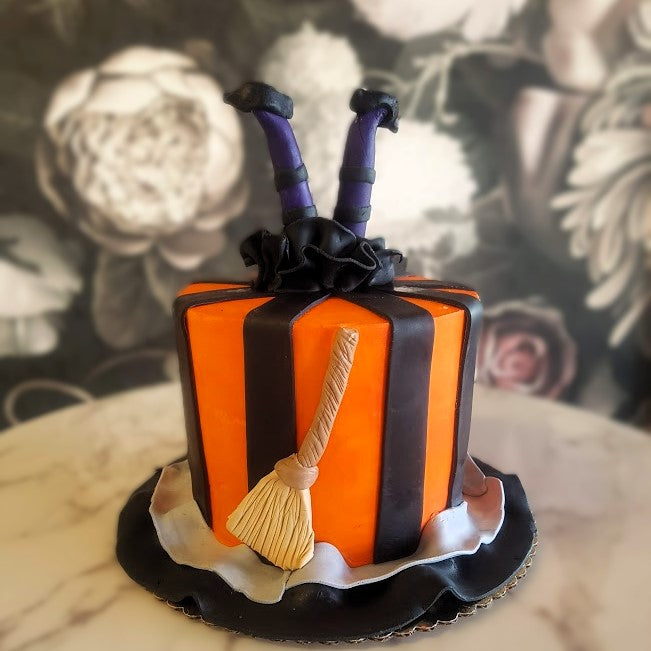 Halloween Cake, Holiday cake vegas, bakery near me, cake delivery vegas, halloween party cake, Jack Skellington, Night before christmas