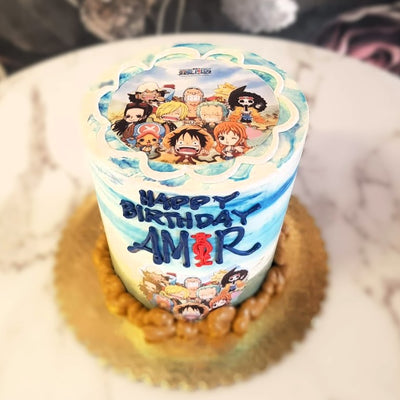 One Piece Cake, Anime Cake, Bakery Near Me, Best Cake Vegas, Luffy, Zoro, Nami