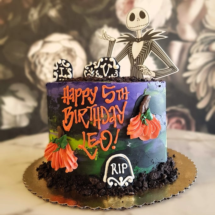 The Nightmare Before Christmas Cake, Halloween, Best Cake Vegas, Bakery Near Me, Trick or Treat