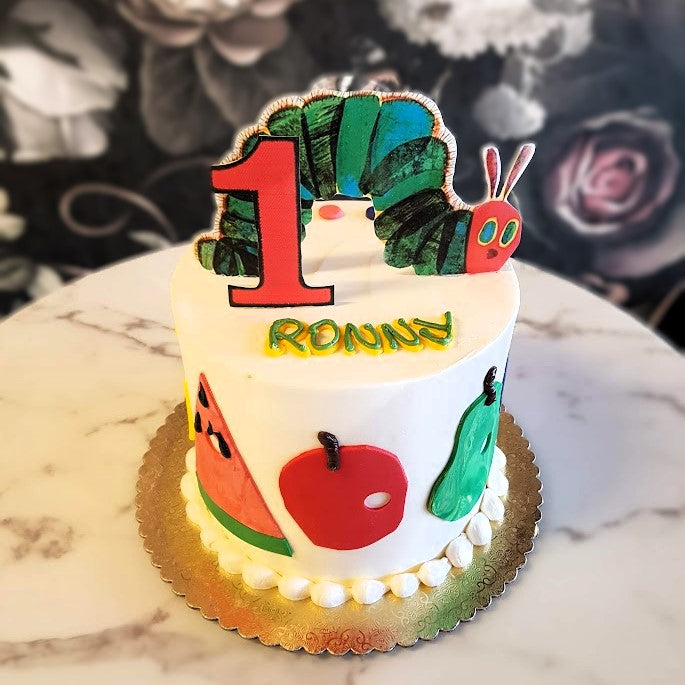 The Very Hungry Caterpillar Kid's Cake, Kids Cake Near Me, Kids Cake in Vegas