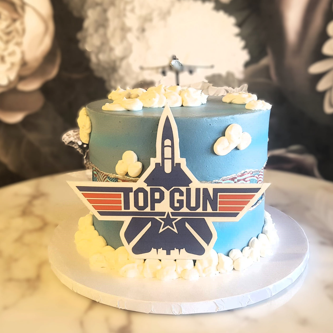 Top Gun, action film inspired cake, cakes for him, boys cake, bakery near me, cake delivery vegas