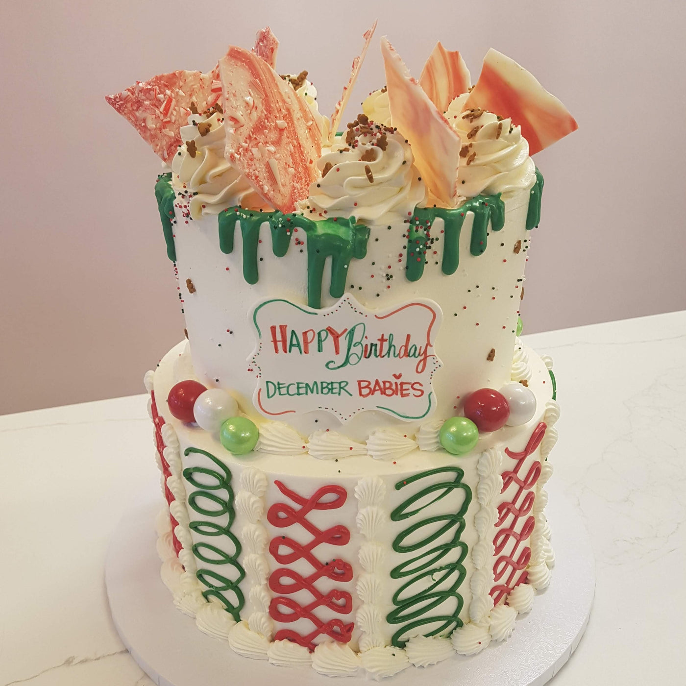 Birthday Number Cake – Mon Dessert