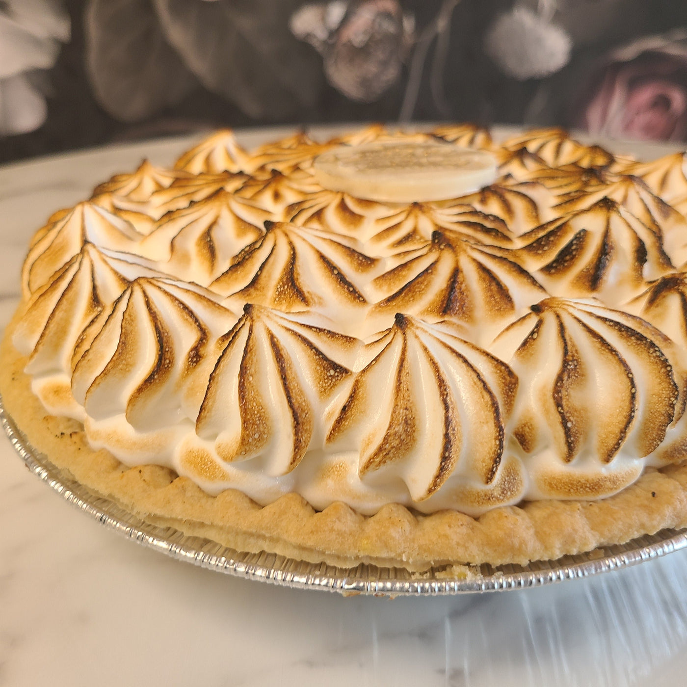 9" Lemon Meringue Pie | Lemon Curd | Whipped and Toasted Meringue