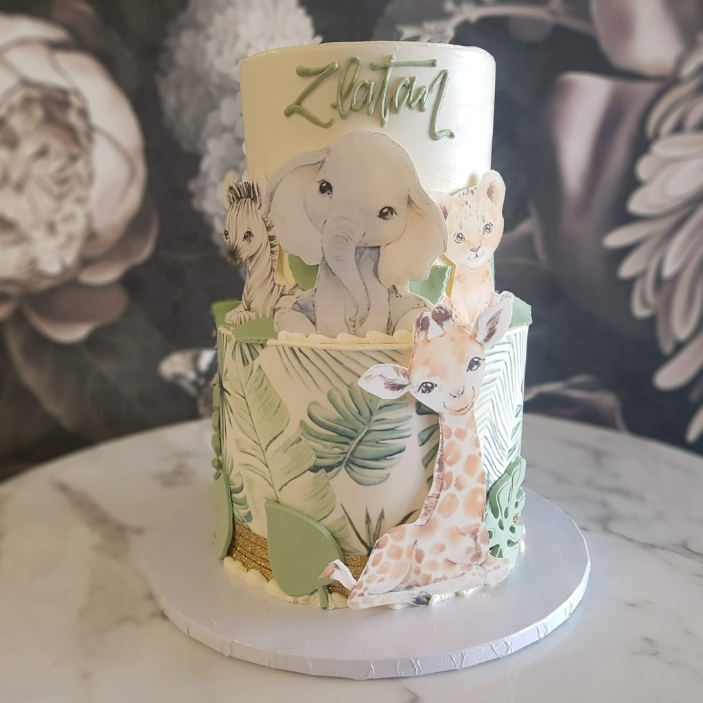 Jungle Theme Cake Designs & Images